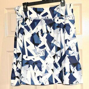 Koralhy Golf/Athletic Blue and White Skort in size XL